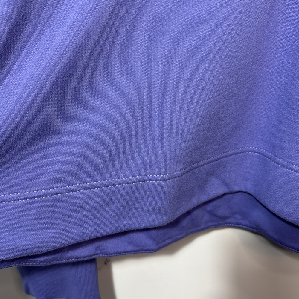 Athleta Top Purple Collared Pullover Retroterry C… - image 7